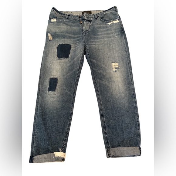 Scotch & Soda Denim - Maison Scotch L'adorable Boyfriend Jeans Size 31 W 32 L Distressed